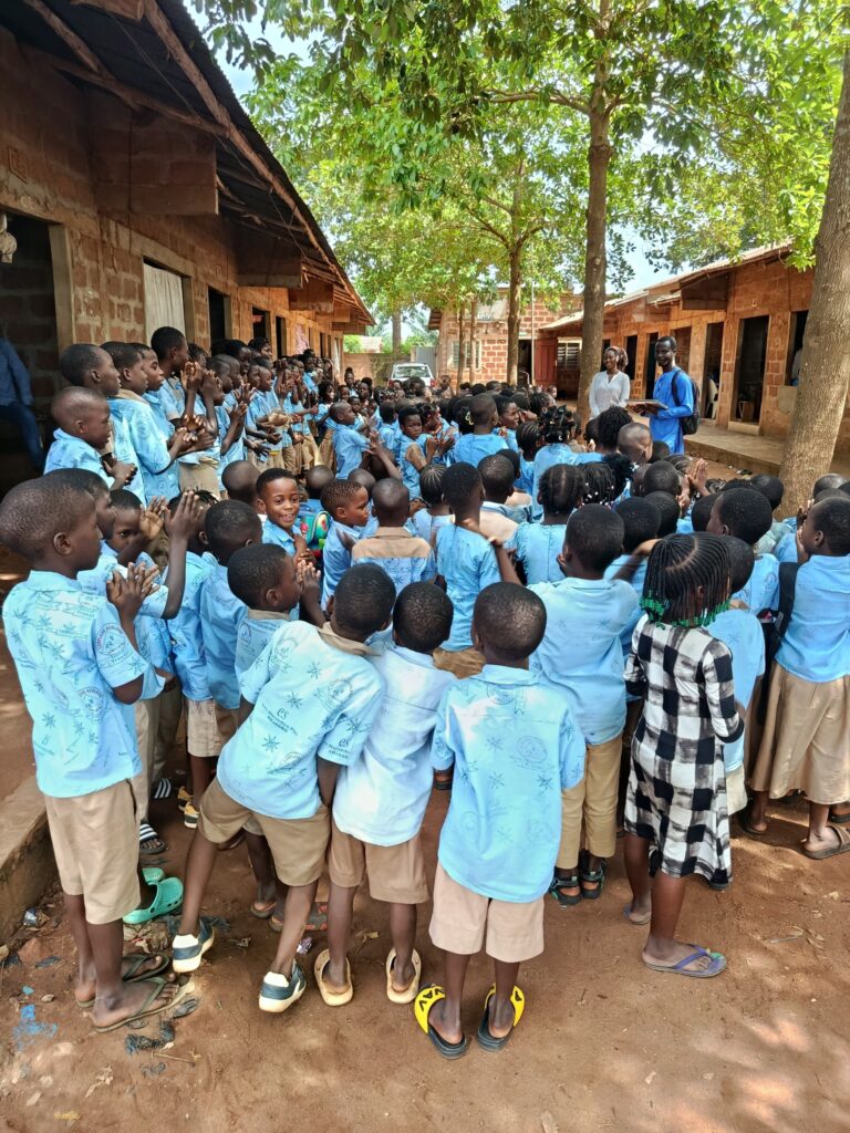 À Abomey-Calavi, le PJSAN initie les écoliers aux bons réflexes alimentaires