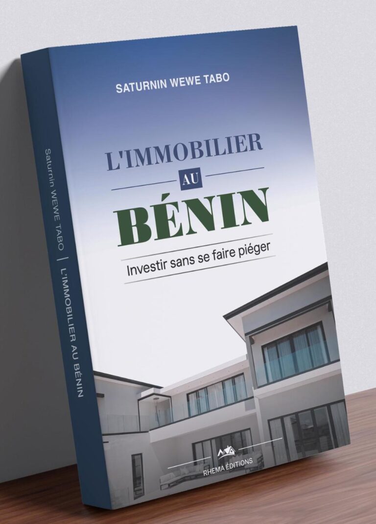 Littérature et immobilier : Saturnin WEWE TABO publie un guide pratique pour sécuriser les investissements au Bénin